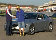 Rossi wins BMW best qualifier